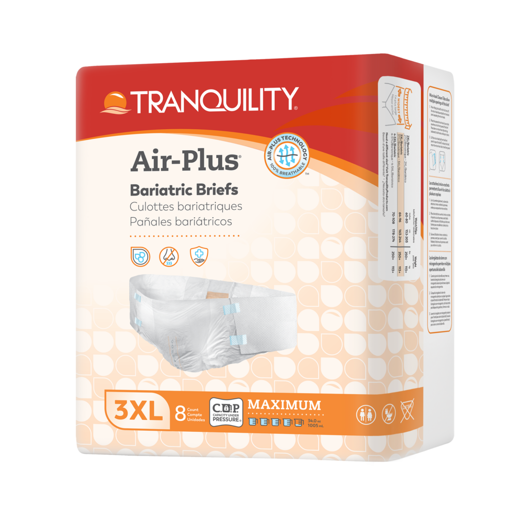 Tranquility Air-Plus Bariatric Briefs