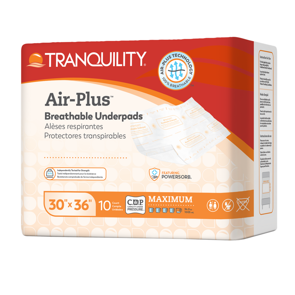 Tranquility Air-Plus Breathable Underpads