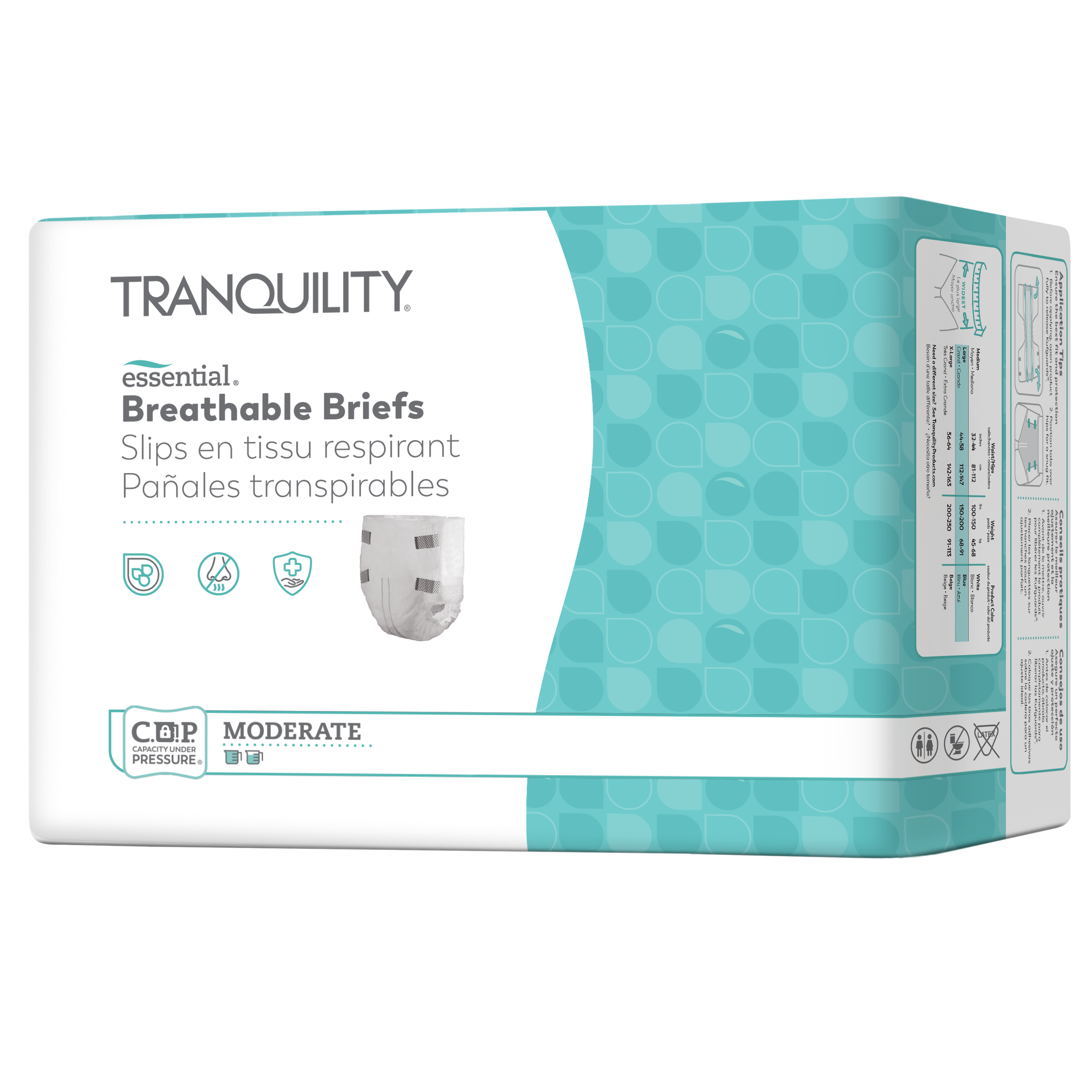 Tranquility Essential Breathable Briefs - Moderate