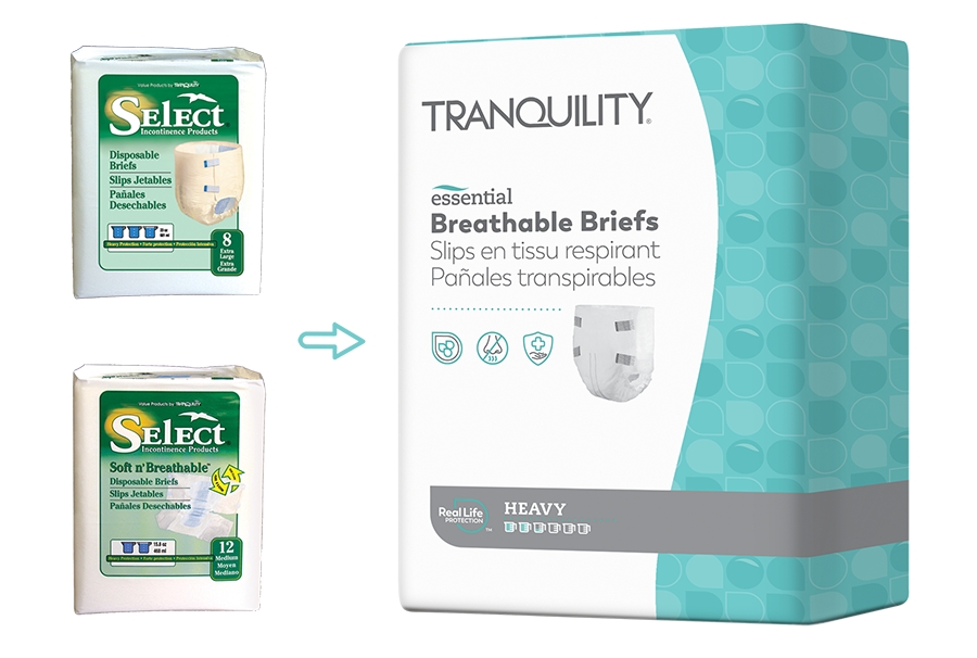 Select Soft N' Breathable Incontinence Briefs
