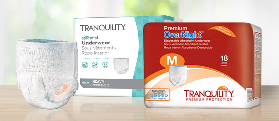 Tranquility XL + Bariatric Disposable Brief, 2190