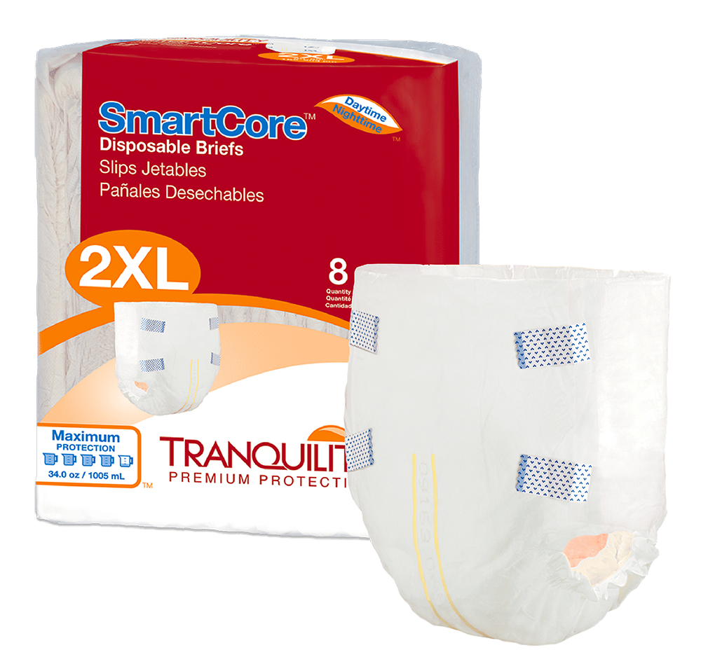 Tranquility Bariatric Adult Brief 3X-Large 64 - 90 Heavy Absorbency -  32/Case