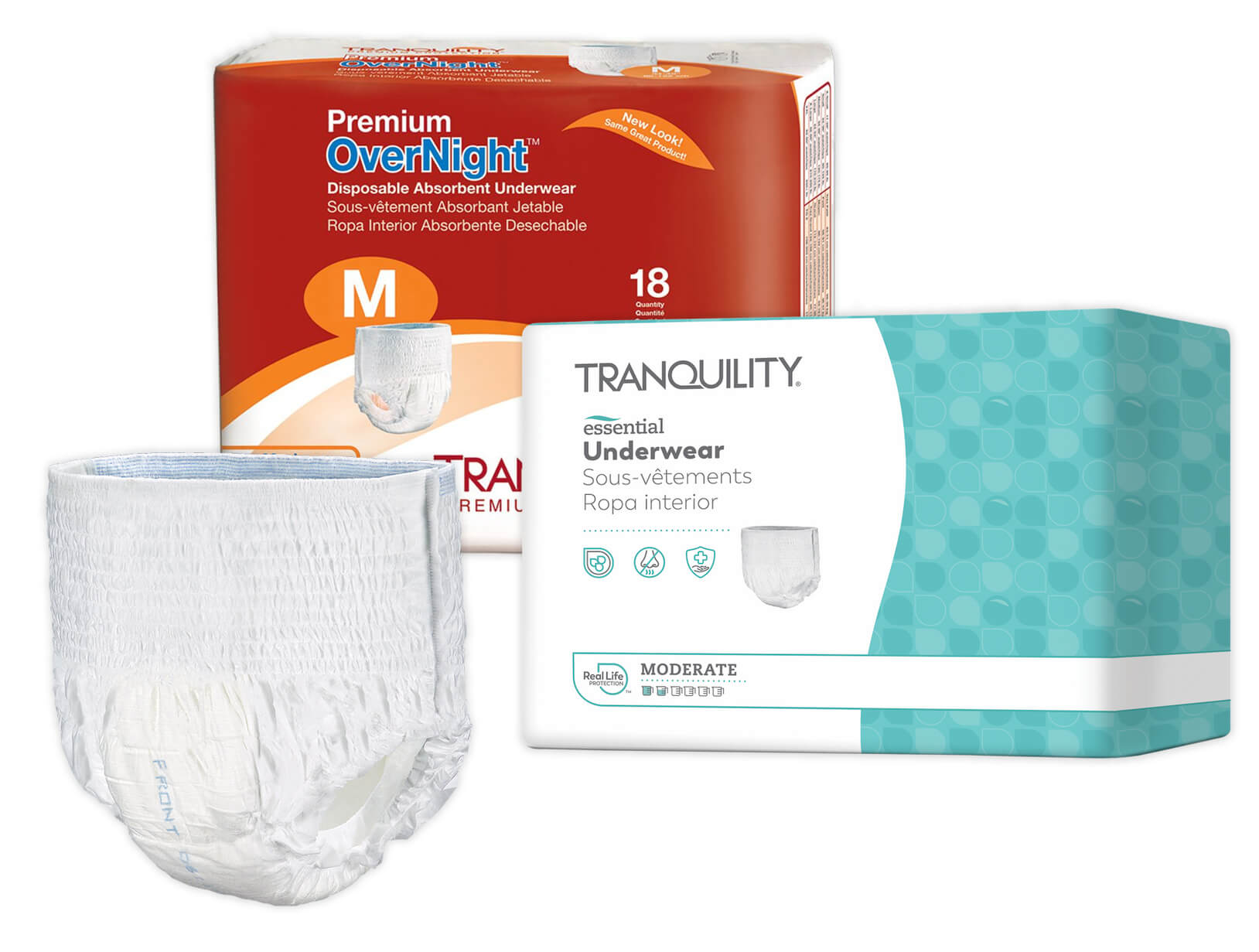 Tranquility Bariatric Tab-Style Adult Incontinence Briefs