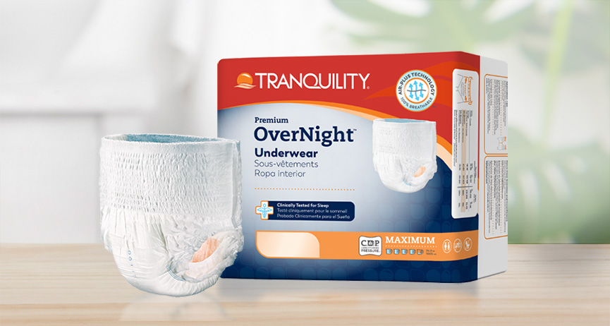 Tranquility OverNight Pull-up Underwear and Diapers – eMedical, Inc.