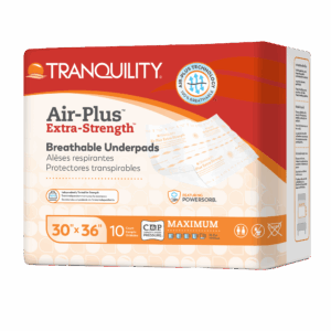 Tranquility Air-Plus Extra-Strength Breathable Underpads